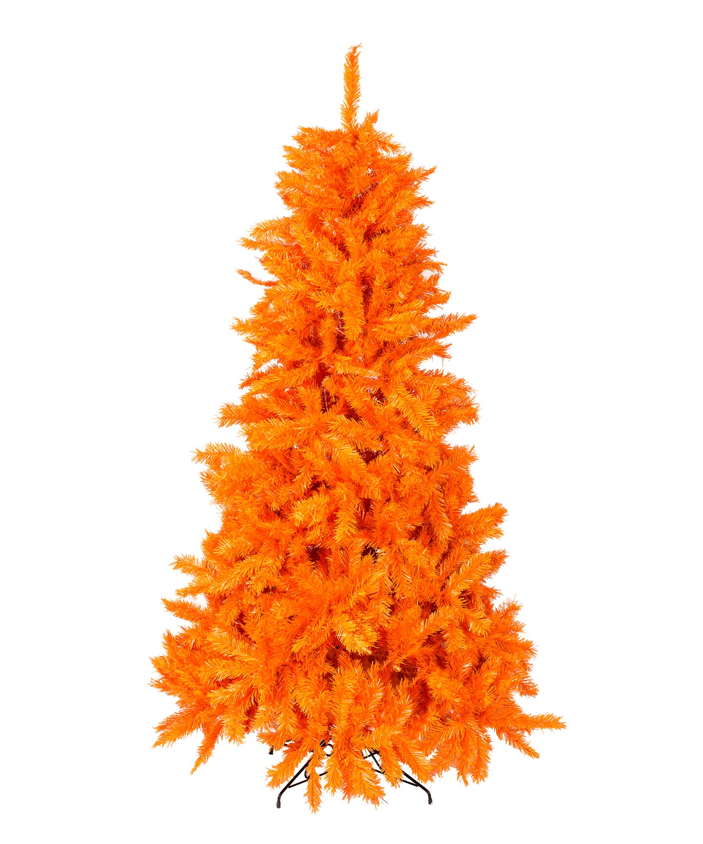 Perfect Holiday PVC Christmas Tree - Orange, Size: 7 feet | Michaels