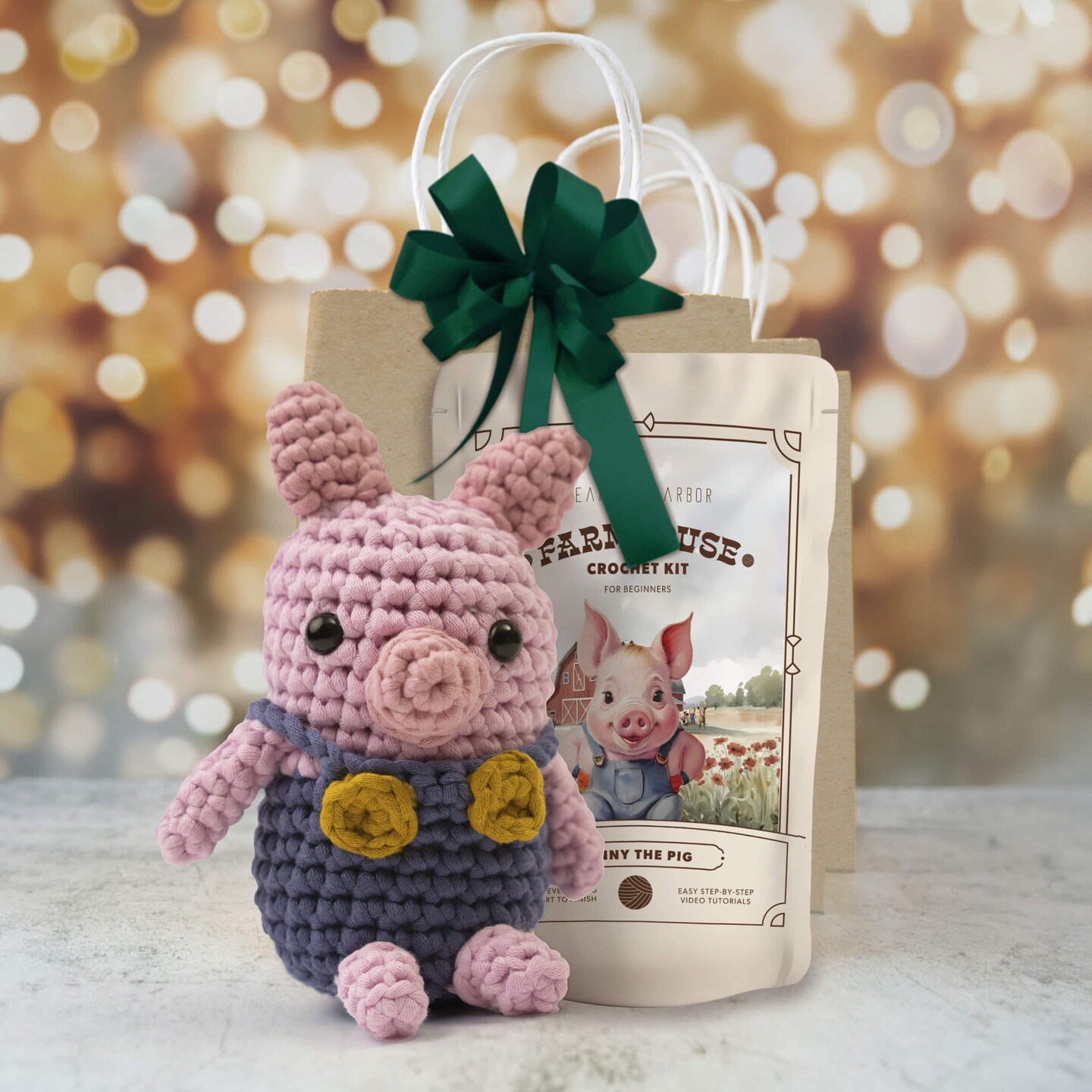 Hearth &#x26; Harbor Amigurumi Crochet Kit for Beginners