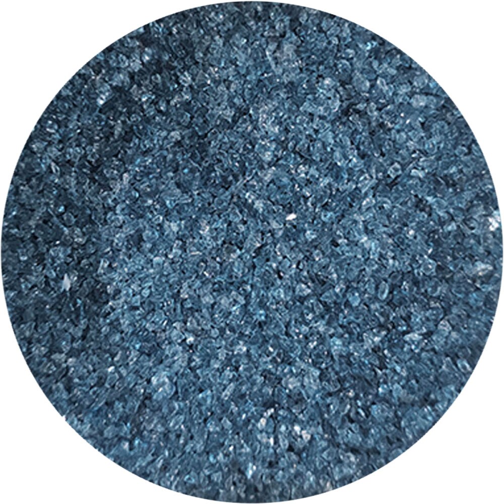 Wissmach Frit Medium Steel Blue 96-47 1Lb. Jar 96 COE