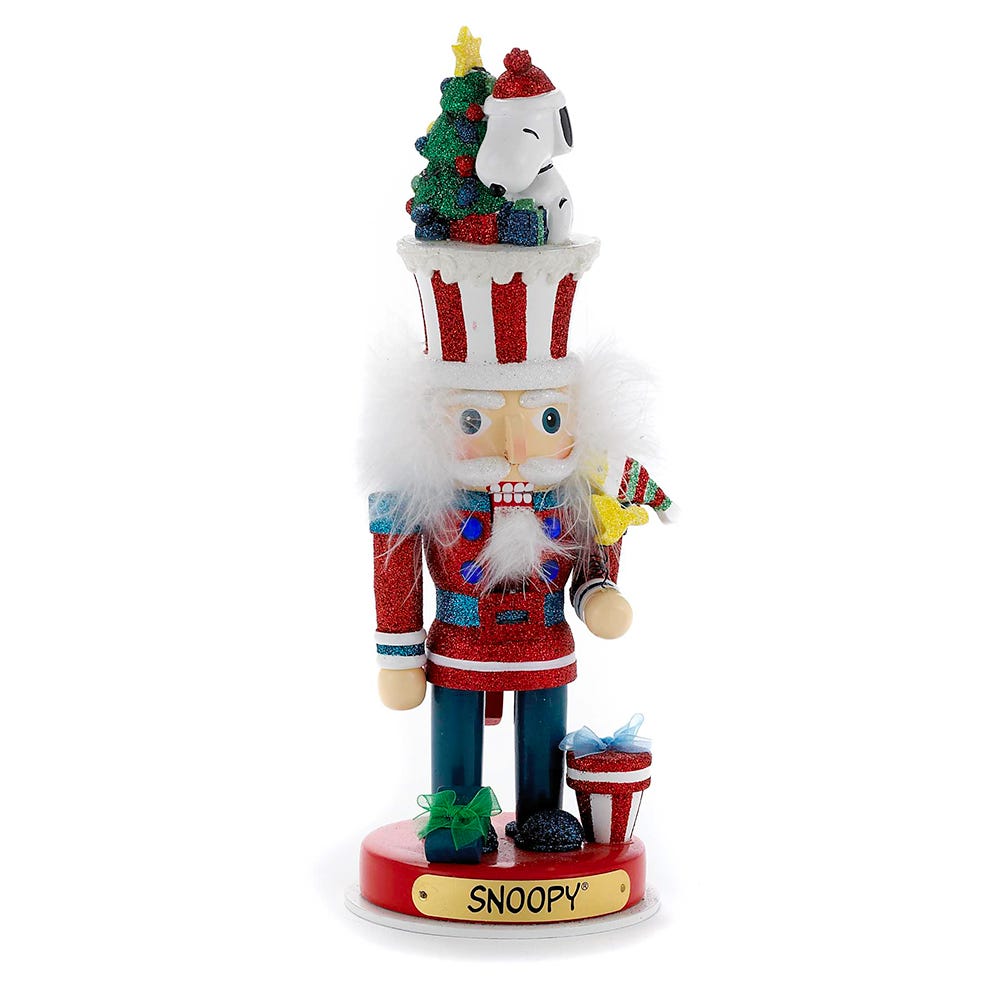 Kurt Adler 12-Inch Snoopy Hollywood Nutcracker