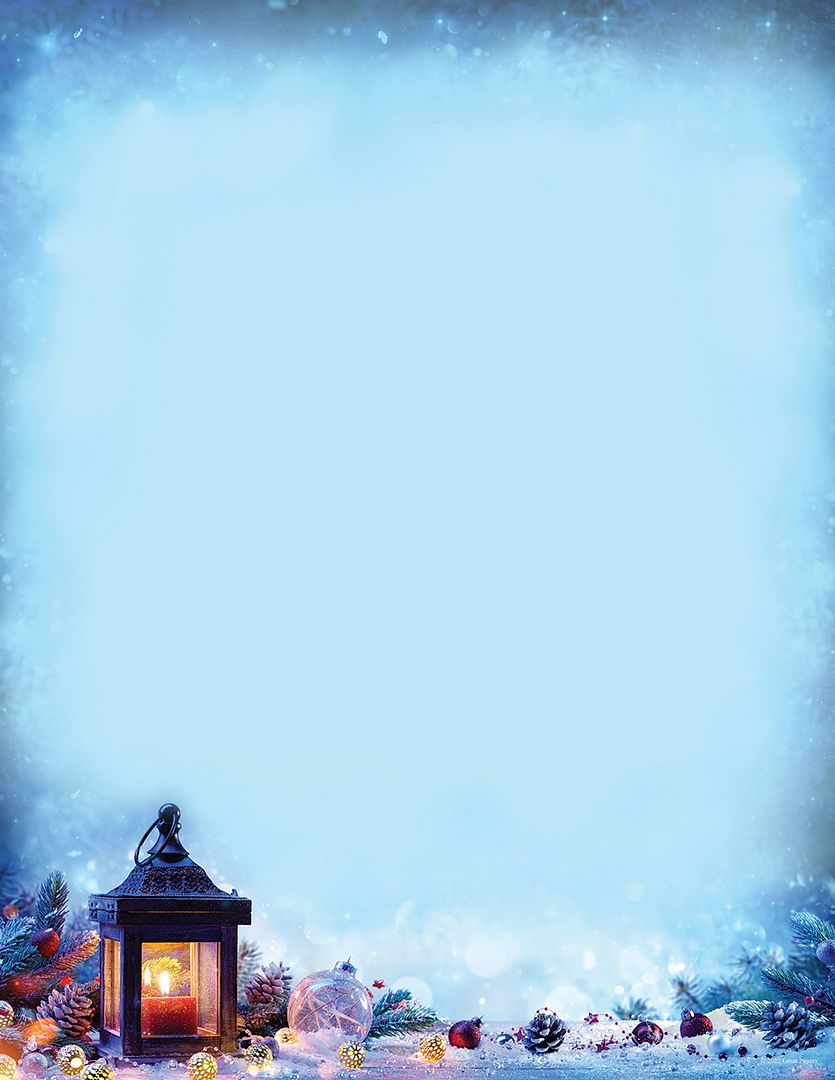 Great Papers! Holiday Stationery Letterhead, Christmas Path, 8.5&#x22;x11&#x22;, Printer Friendly, 50 sheets