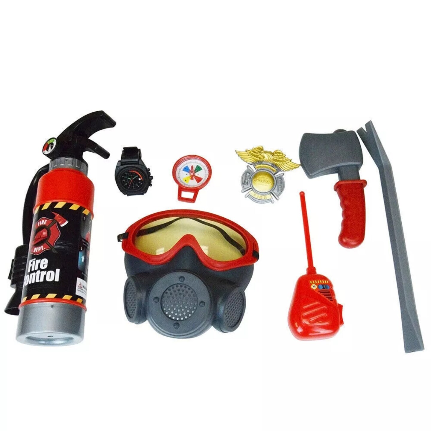 Kitcheniva Kids Firefighter Fireman Pretend Role Play Toy Set Gift