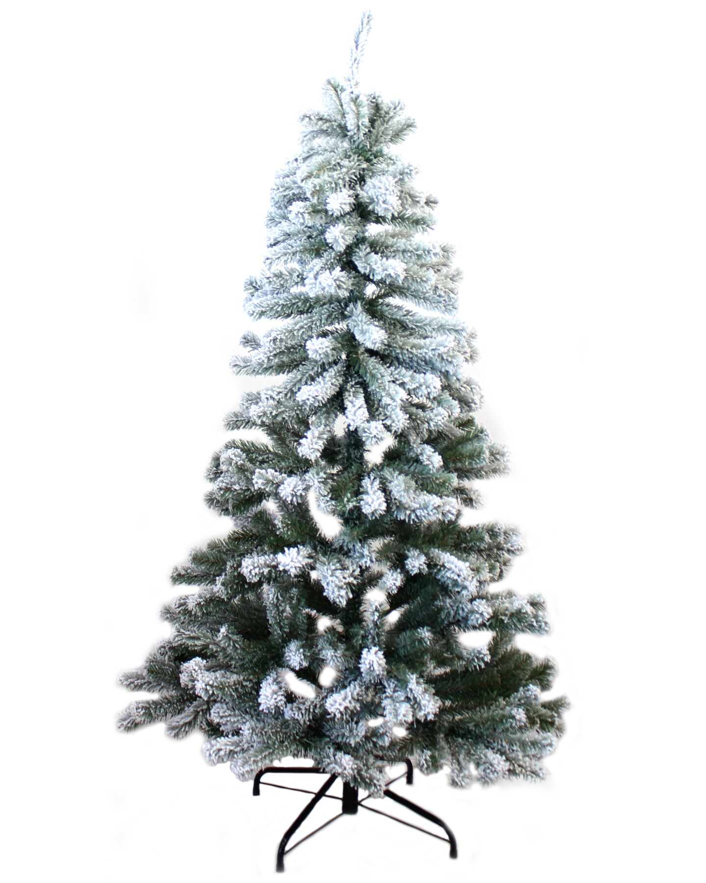 Perfect Holiday PVC Christmas Tree Snow Flocked