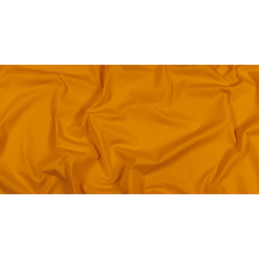 1 Yard Golden Yellow Polyester and Cotton Poplin Solid Fabric for Dresses and Shirts