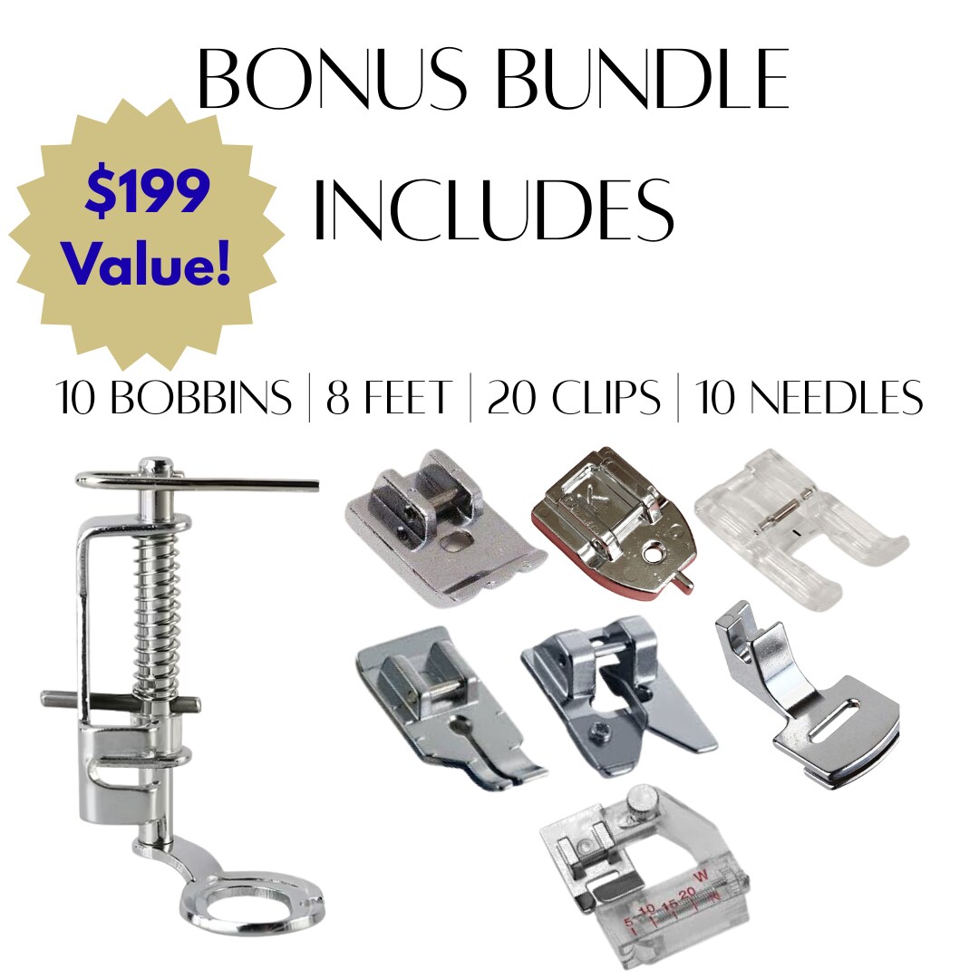 Brother PS500 Pacesetter Computerized Sewing Machine with Bonus Bundle