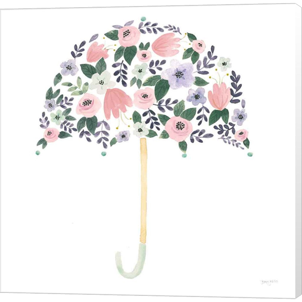 Lets Chase Rainbows XXII Purple by Jenaya Jackson - 24x24 Canvas Art Print