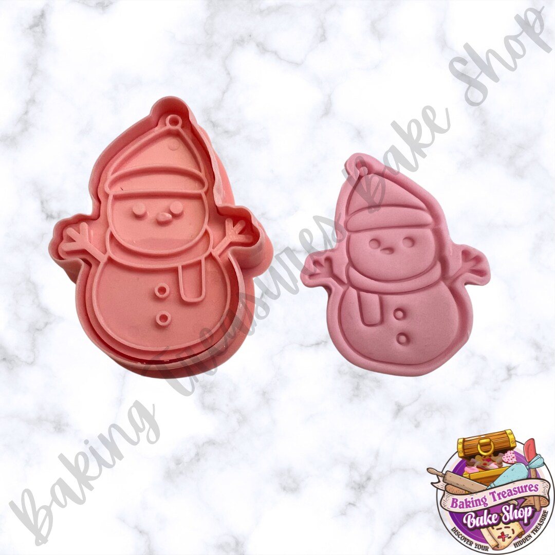 Christmas Cookie Cutter and Embosser Set 2
