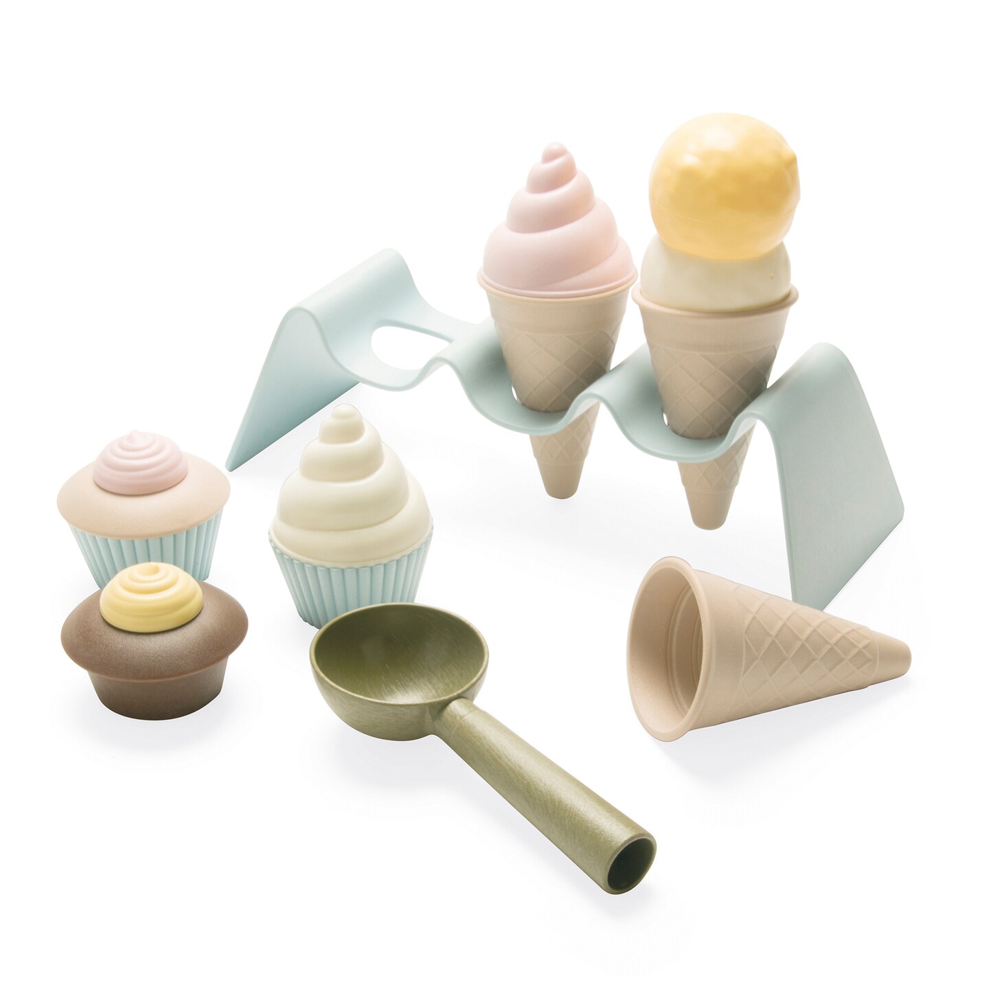 BIO Ice Cream &#x26; Cupcake Food Playset, 15 Pieces