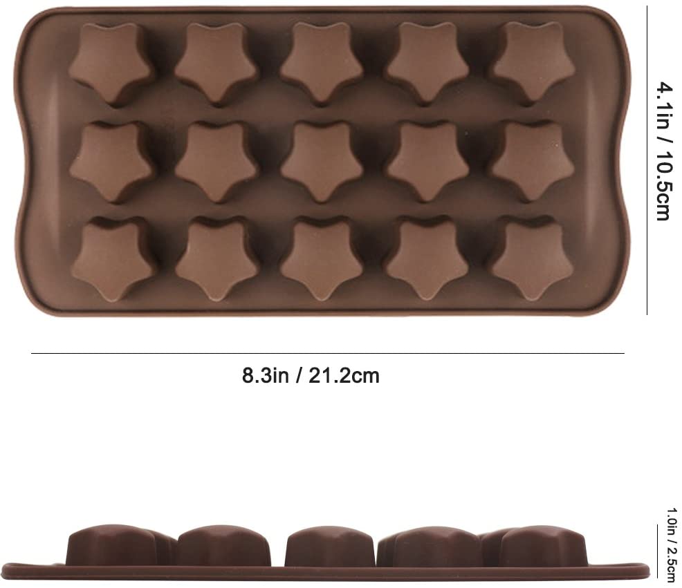 Chocolate Silicone Mold - Stars