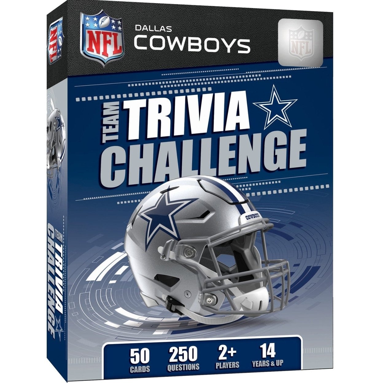 Dallas Cowboys Trivia Challenge Game 50 Cards 250 Questions Ages 12 And Up