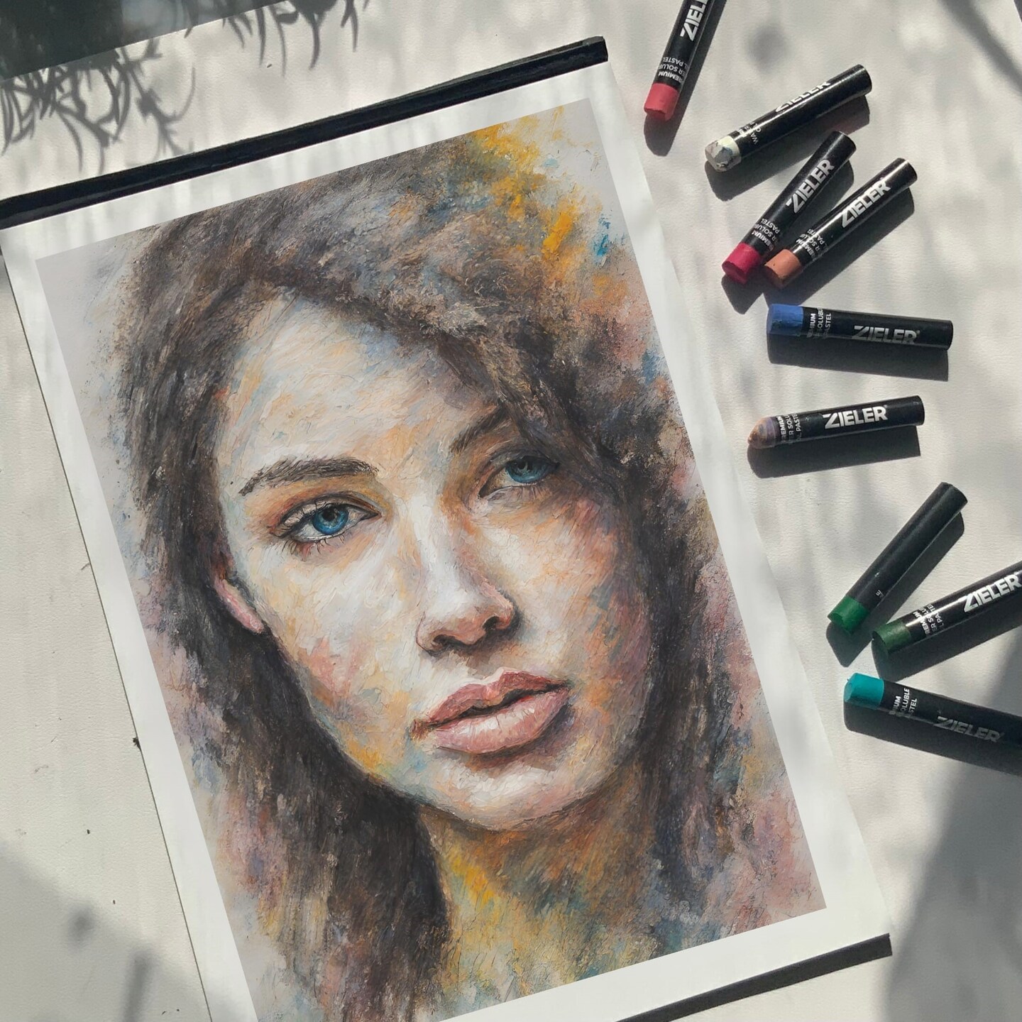 Zieler&#xAE; 24 Artists Soft Water-soluble Oil Pastels