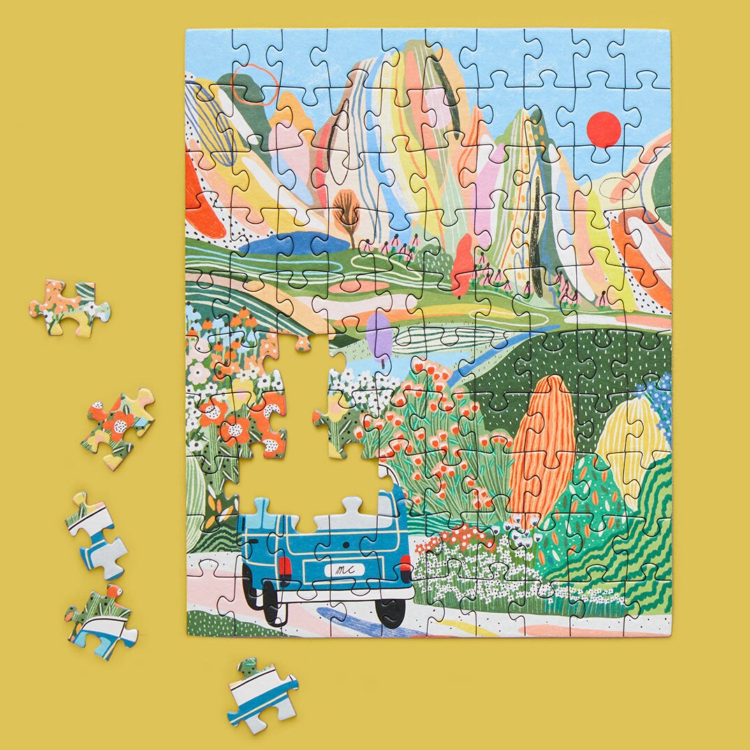 Day Tripping 100 Piece Jigsaw Puzzle