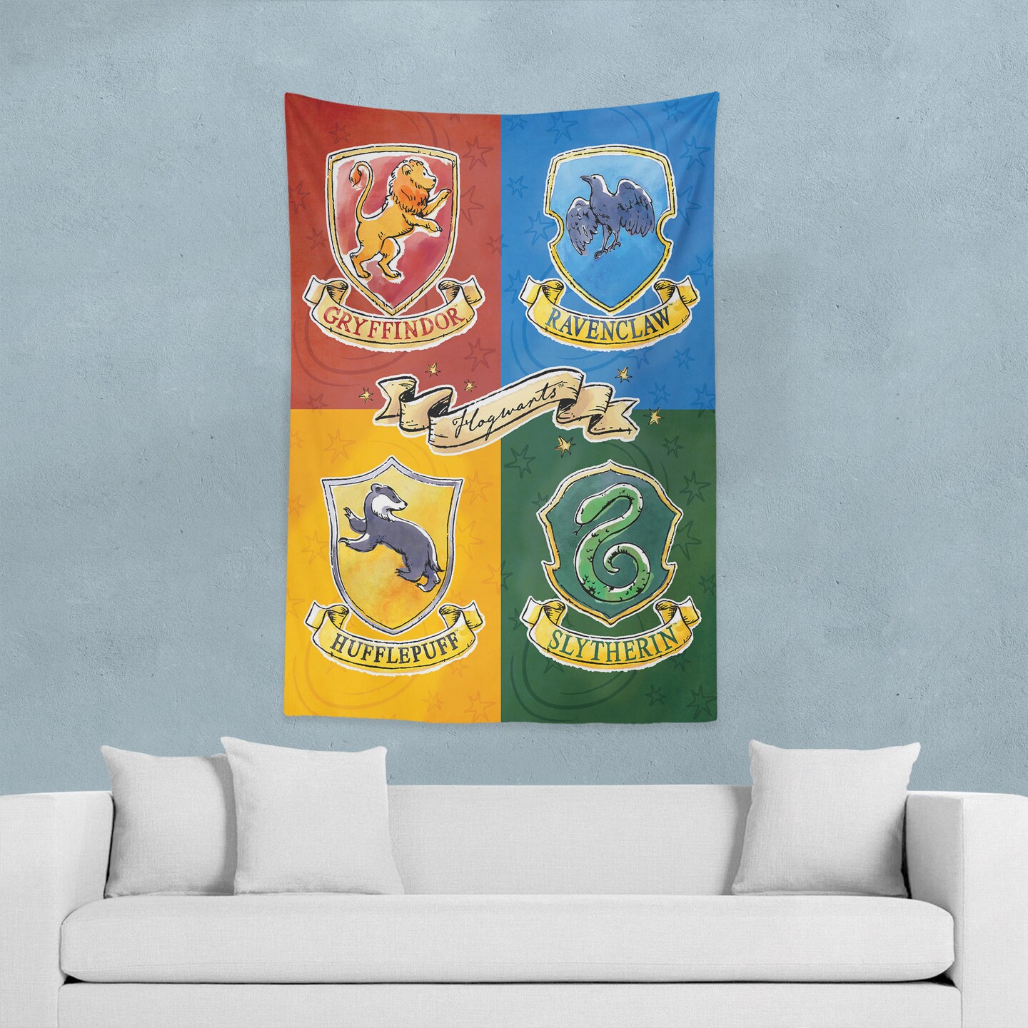 Warner Bros. Harry Potter Hogwarts Life Wall Hanging Tapestry 40X57 inches