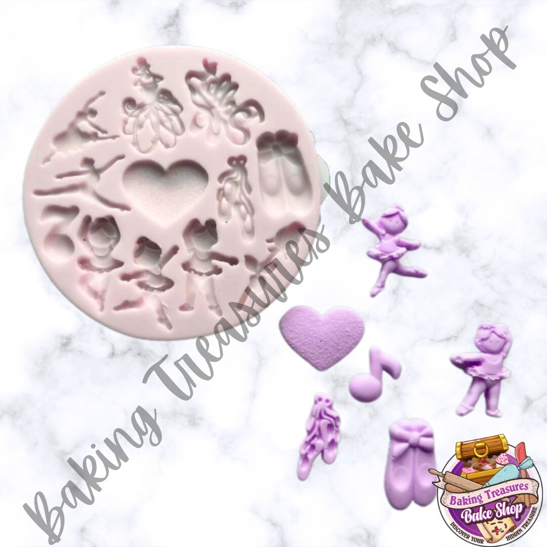 Ballerina Theme Silicone  Mold