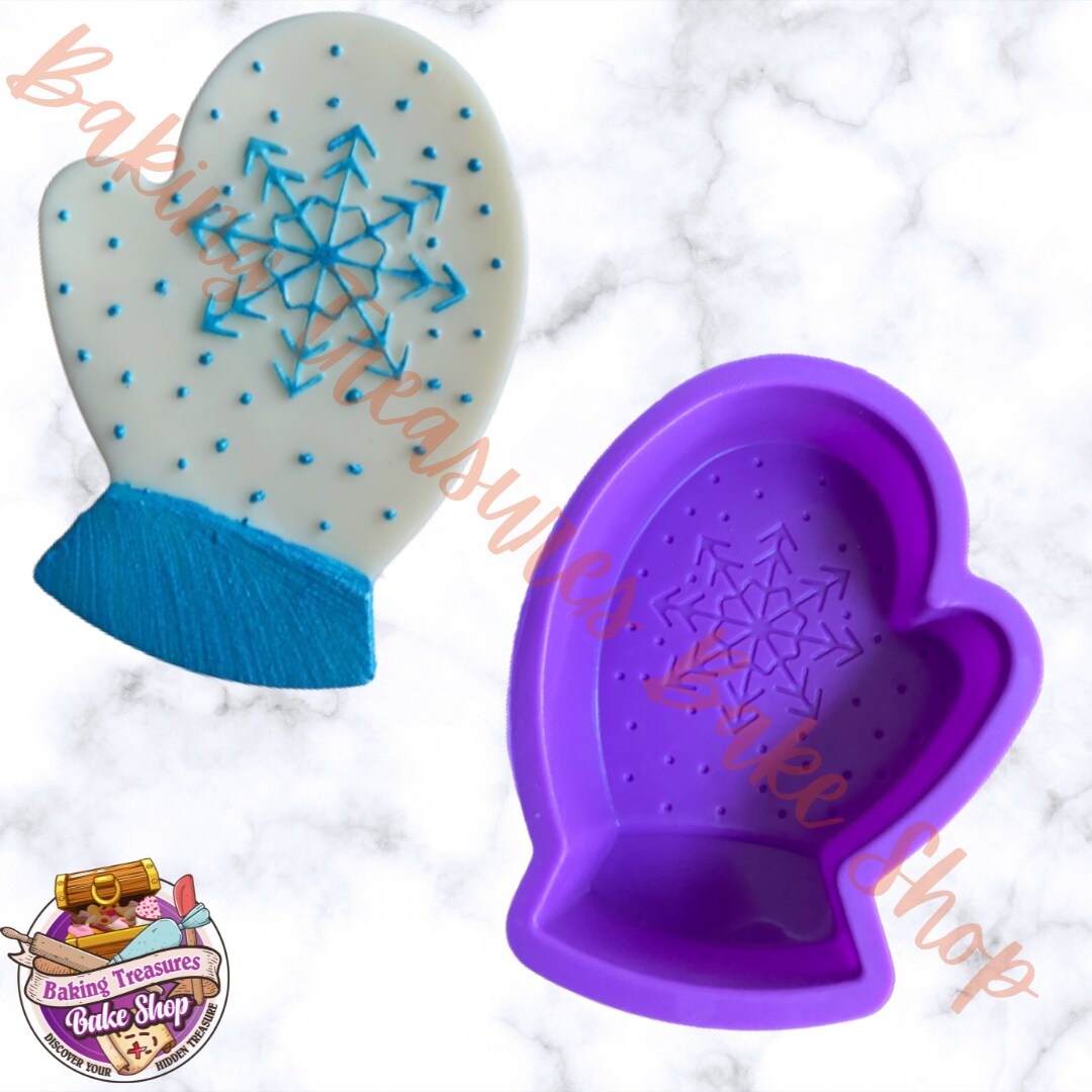 Mitten Silicone Mold 2 pcs