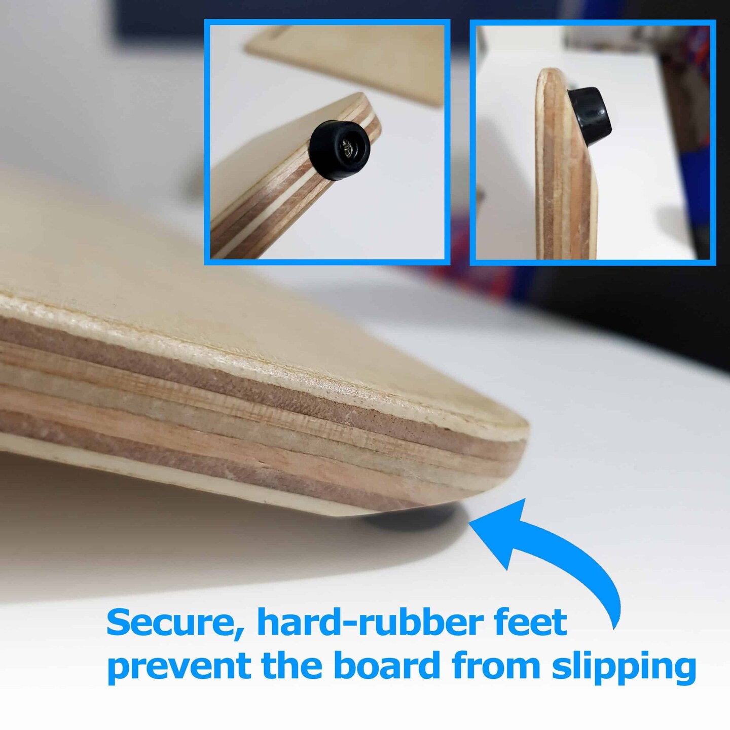 Zieler® Large (A3) Wooden Ergonomic Writing Slope with Grip Mat