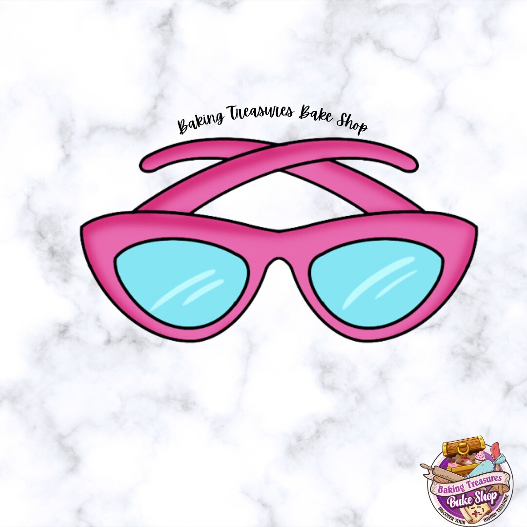 Barbie Doll Sunglasses Cookie Cutter