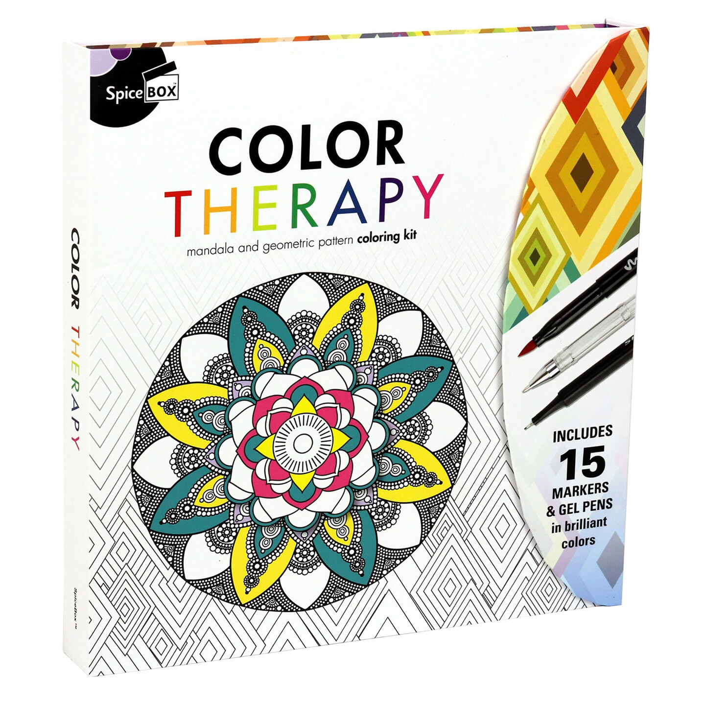 SpiceBox Sketch Plus: Color Therapy Kit - Find Serenity Through Creative Mindfulness