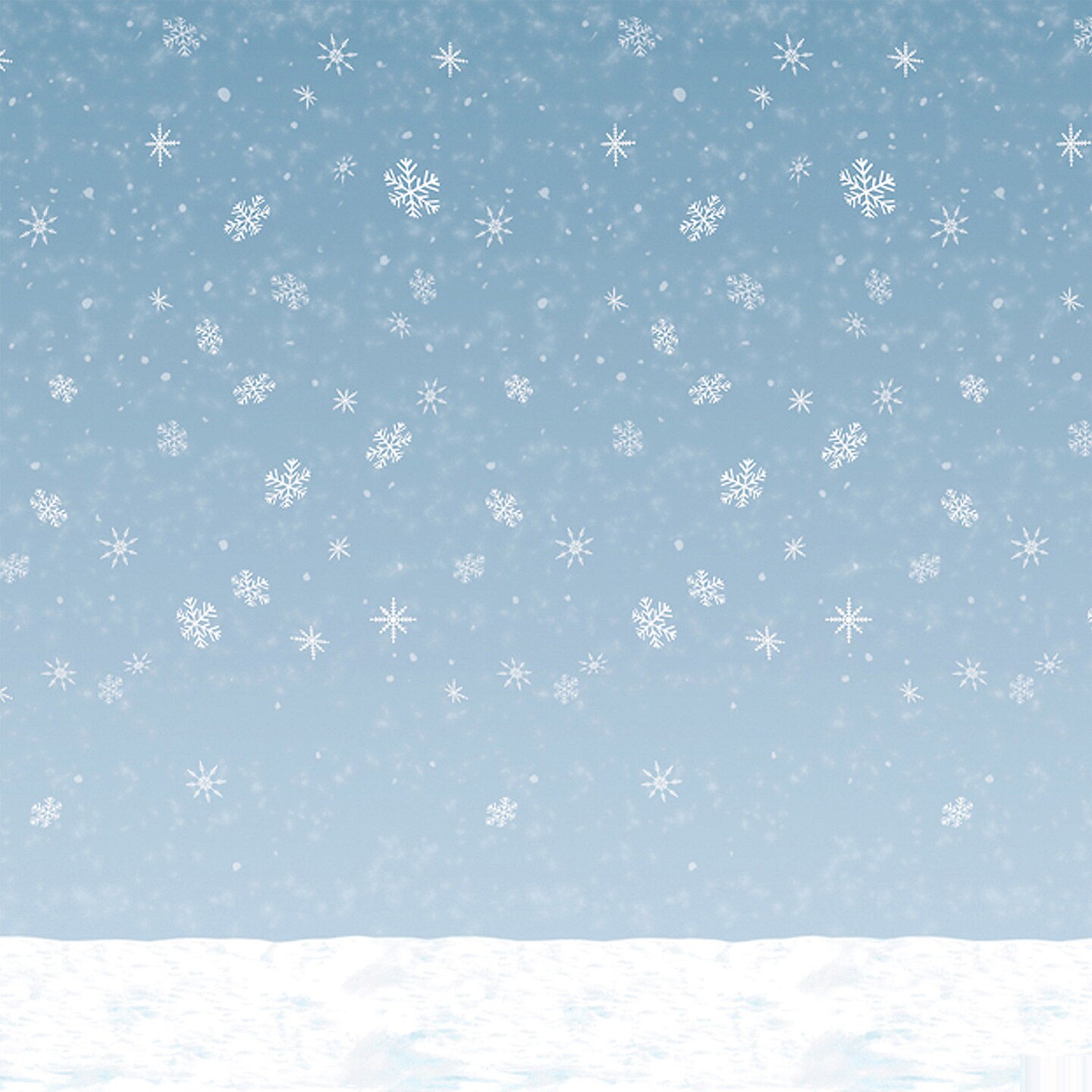 Insta Theme Winter Sky Backdrop