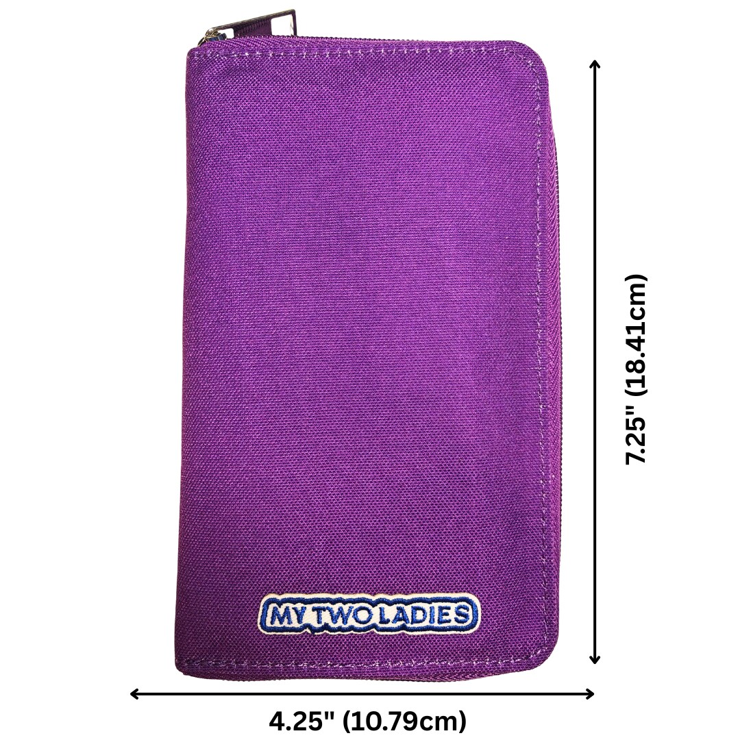 Blue Silk | Sweater Set | Ebony Circular Knitting Needles | 8 Sizes | w/custom case