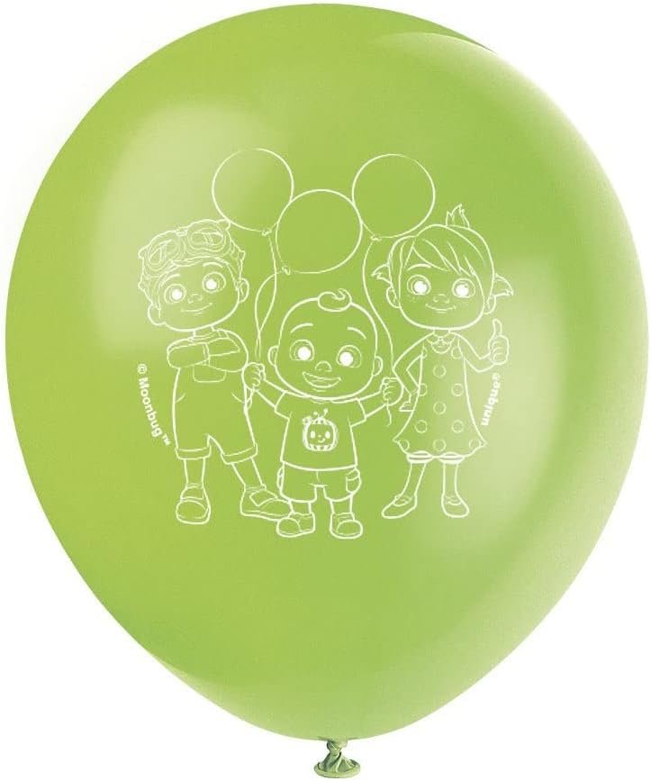 Cocomelon 12&#x22; Latex Balloons - 8ct