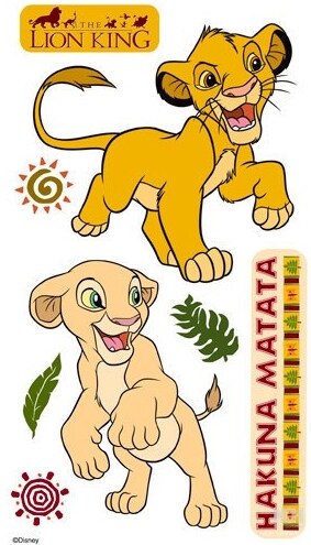 Disney Lion King Dimensional Stickers