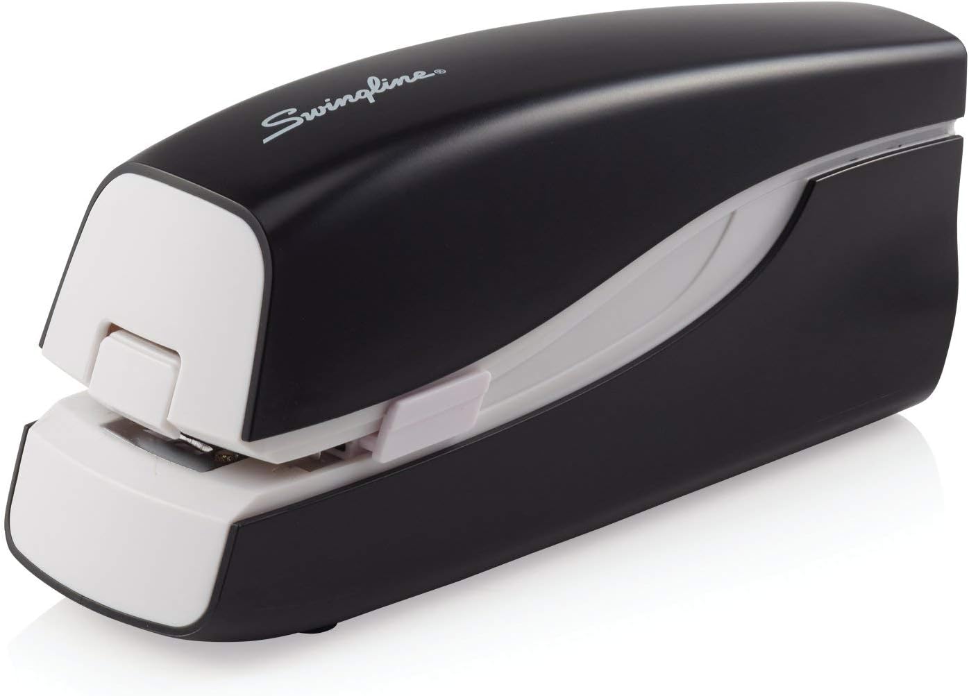 Electric Stapler, 20 Sheet Capacity, Portable, Full Strip, Plug In or Battery, Black (48200)