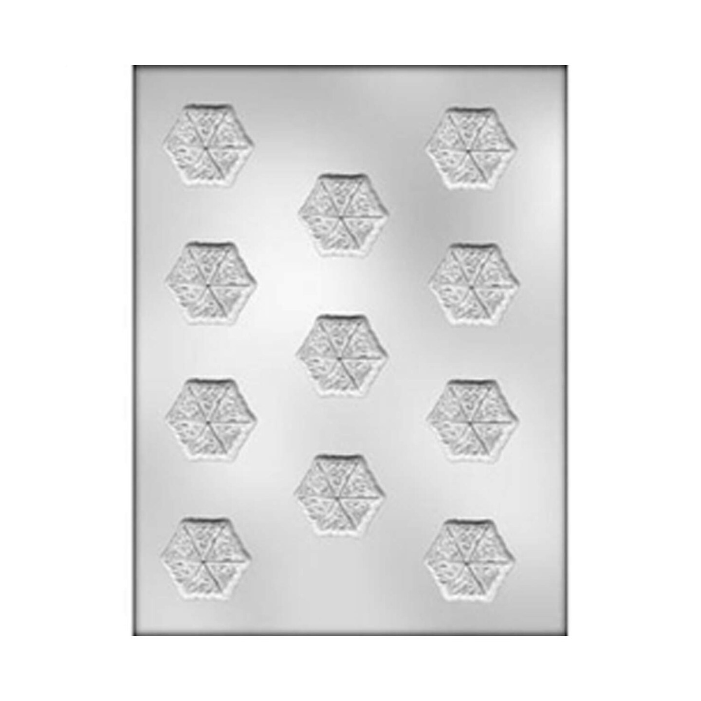 Celtic Knot Snowflake Mint Chocolate Mold