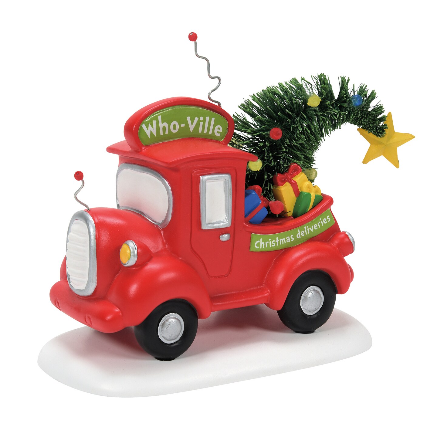 Department 56 Grinch Village Who-ville Christmas Deliveries Figurine 4in H