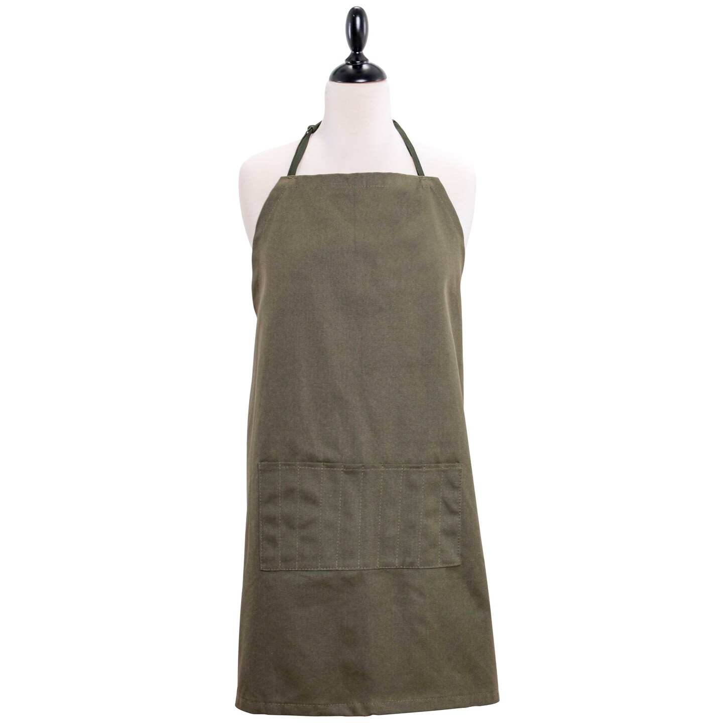 Extra Large Canvas Adjustable Artist Apron (Size: 30&#x22; x 25&#x22;)