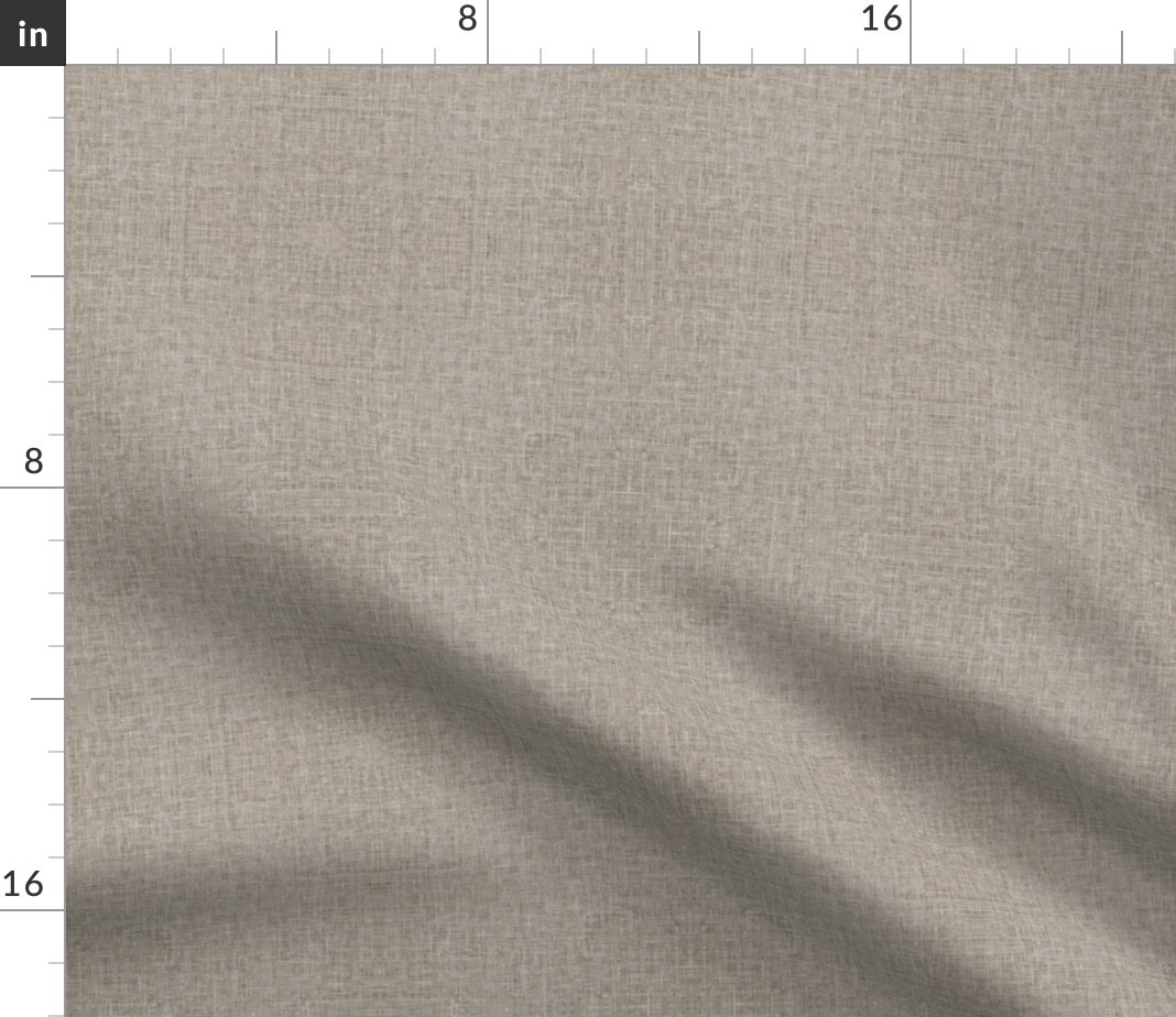 Light Taupe Faux Linen Texture Neutral Rustic Farmhouse Cottagecore Custom Printed Fabric by Spoonflower Various Fabrics by the Yard or Fat Quarter