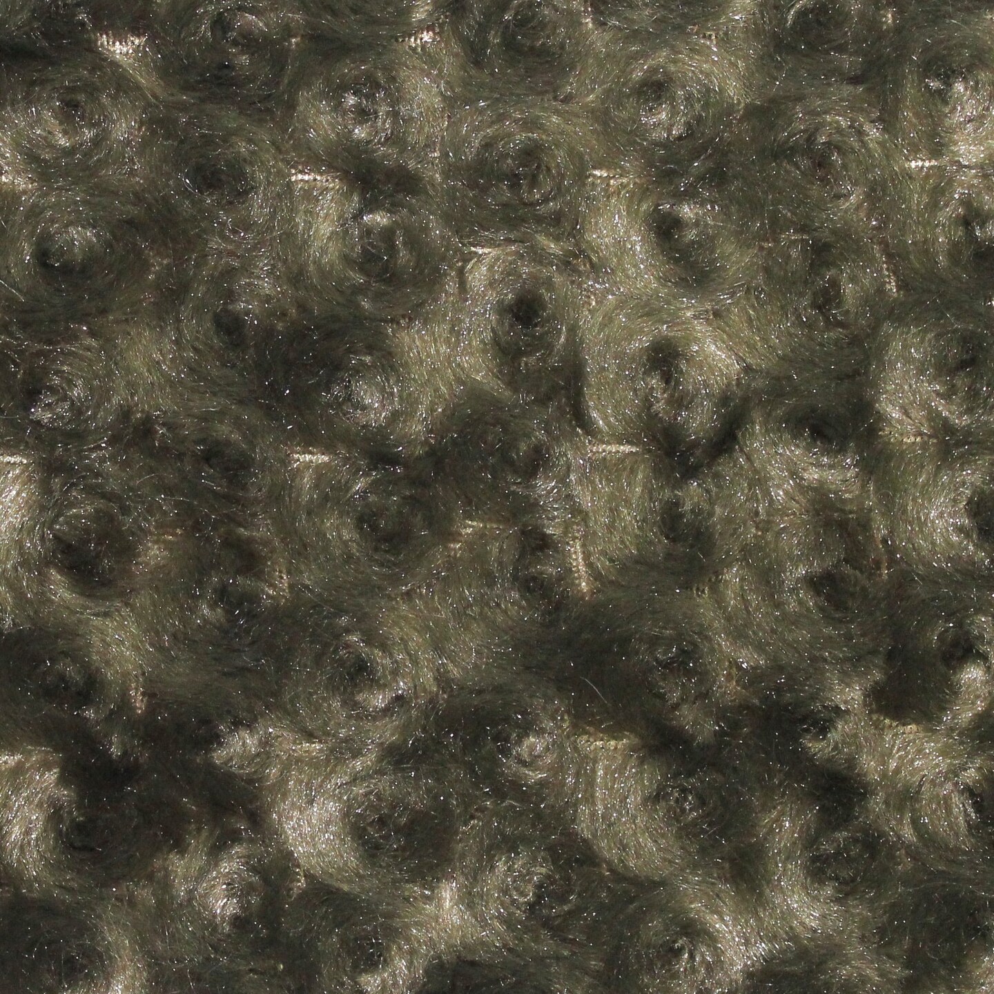 1 Yard Rosebud Minky Fabric Plush Textured Soft Material for Blankets 60 Inch Width