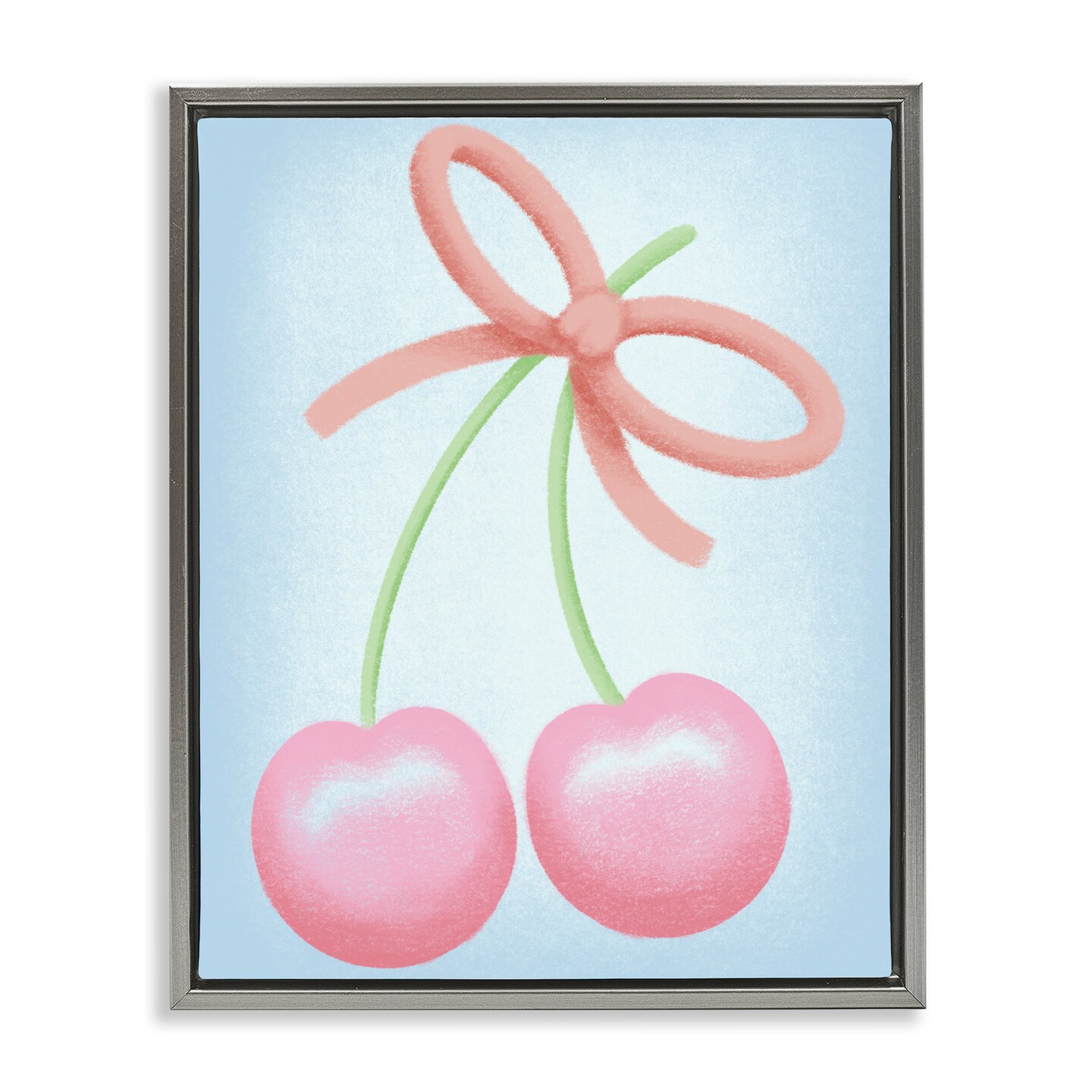 Stupell Industries Cherries And Round Bow Floating Frame, design by Marcus Prime