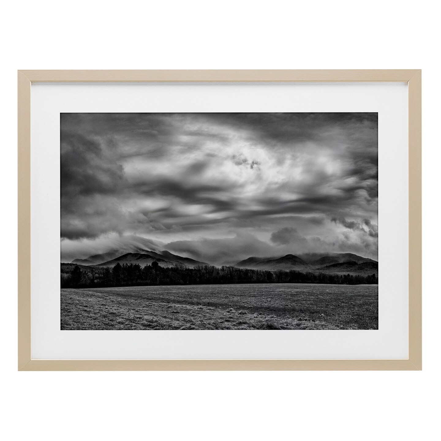 Stupell Industries Distant Cloudy Skies View Framed Print Under Glass, design by James Rodewald