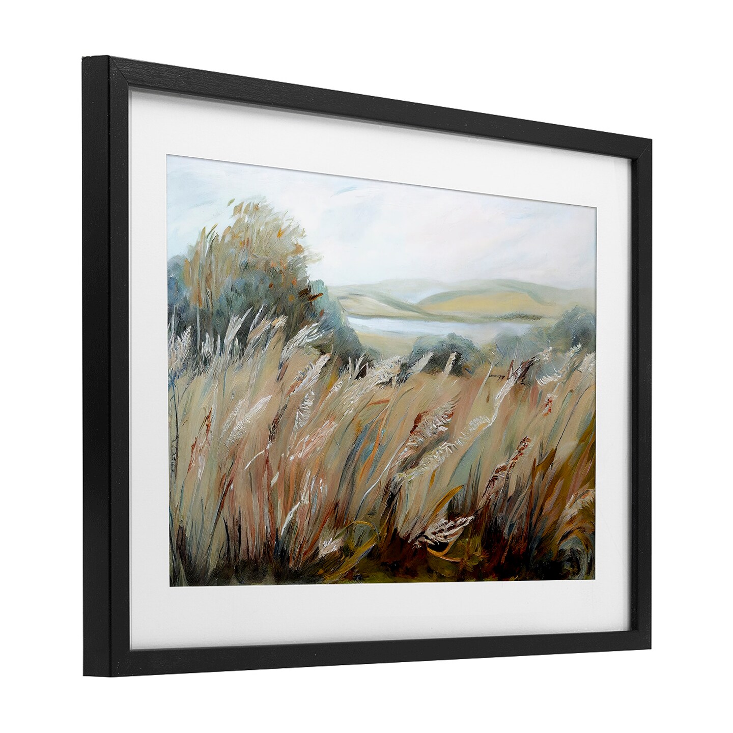 Stupell Industries Windy Meadow Distortion Framed Print Under Glass, design by Sasha