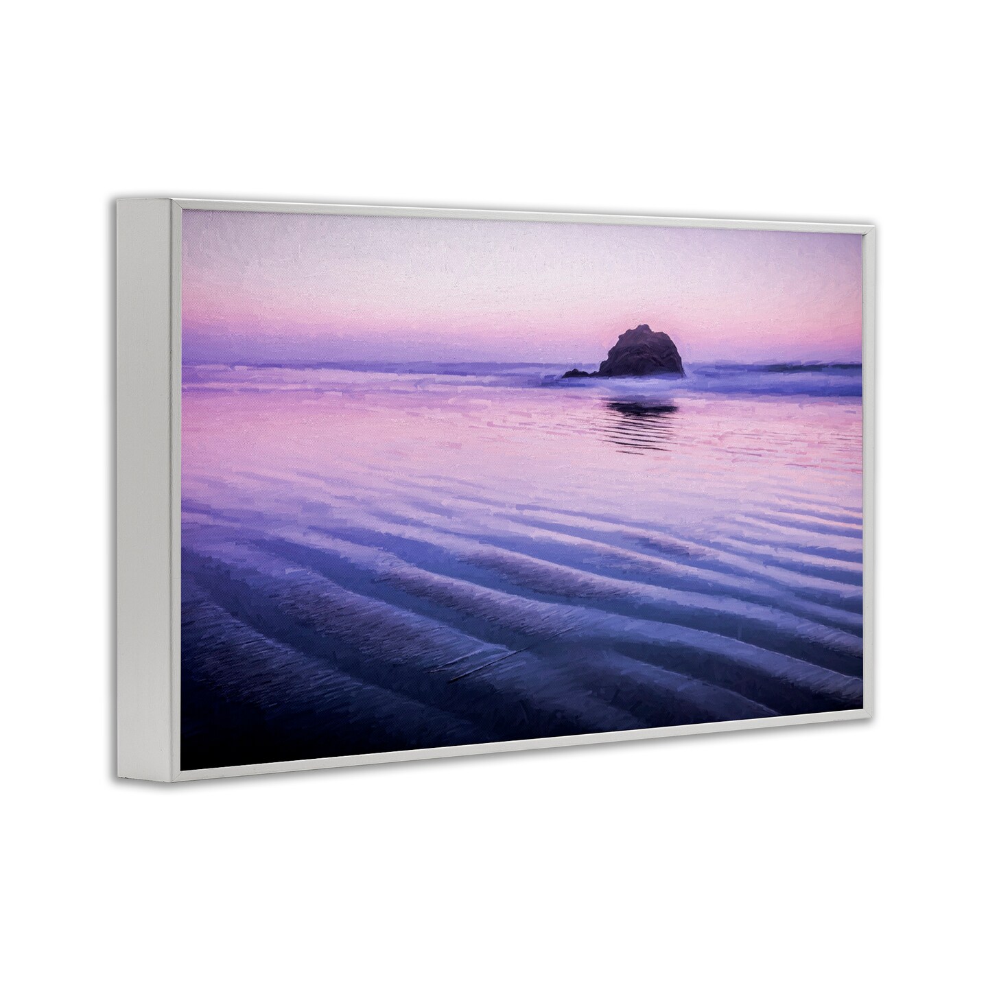 Stupell Industries Tranquil And Still Waters Framed Giclee, design by Jon Evan