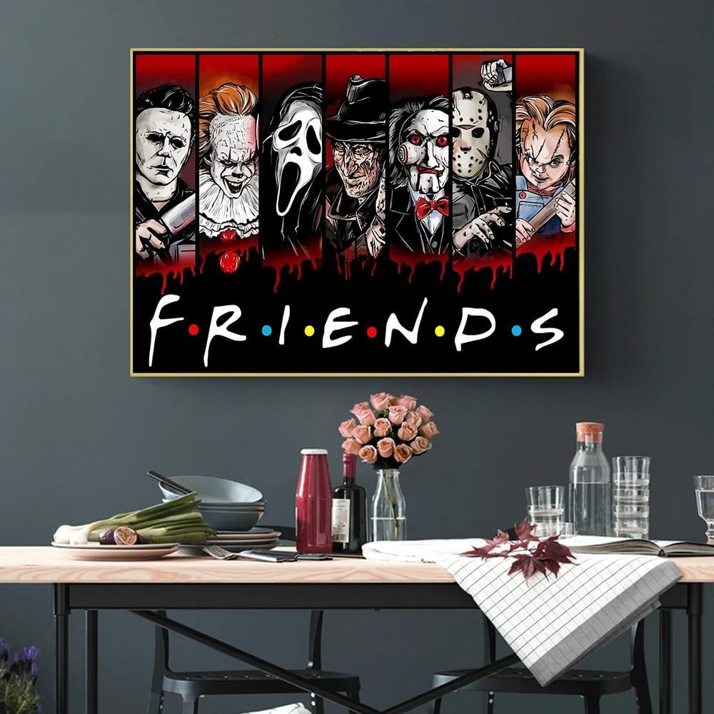 Horror Theme Diamond Art Kits for Adults Beginners