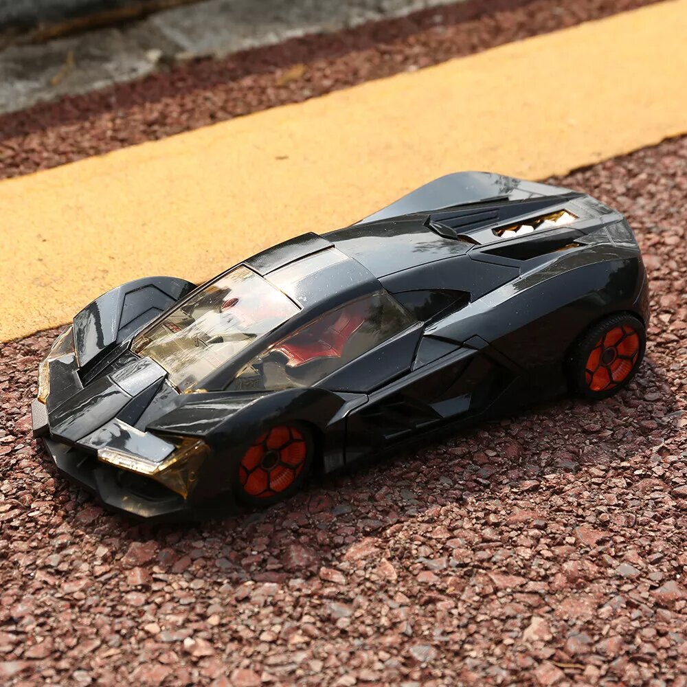 Kitcheniva 1:12 Open Door Lights High Speed RC Racing Car Kids Toy Christmas Gift