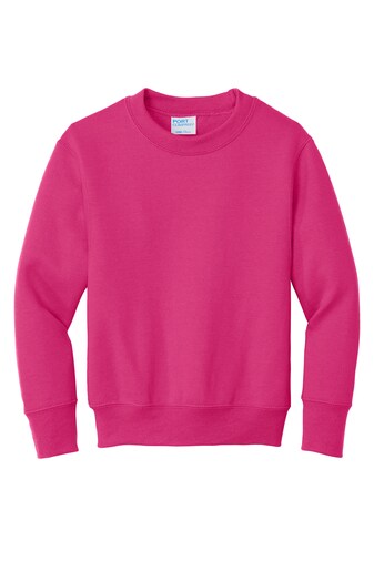 Port & Company® Youth Core Fleece Crewneck Sweatshirt