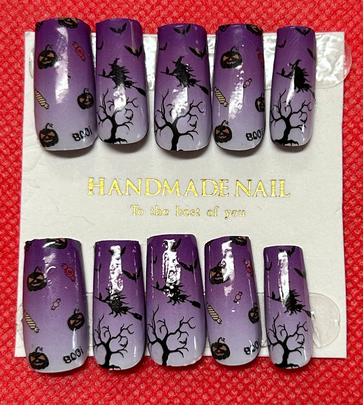 Purple Halloween Press cheapest on Nails