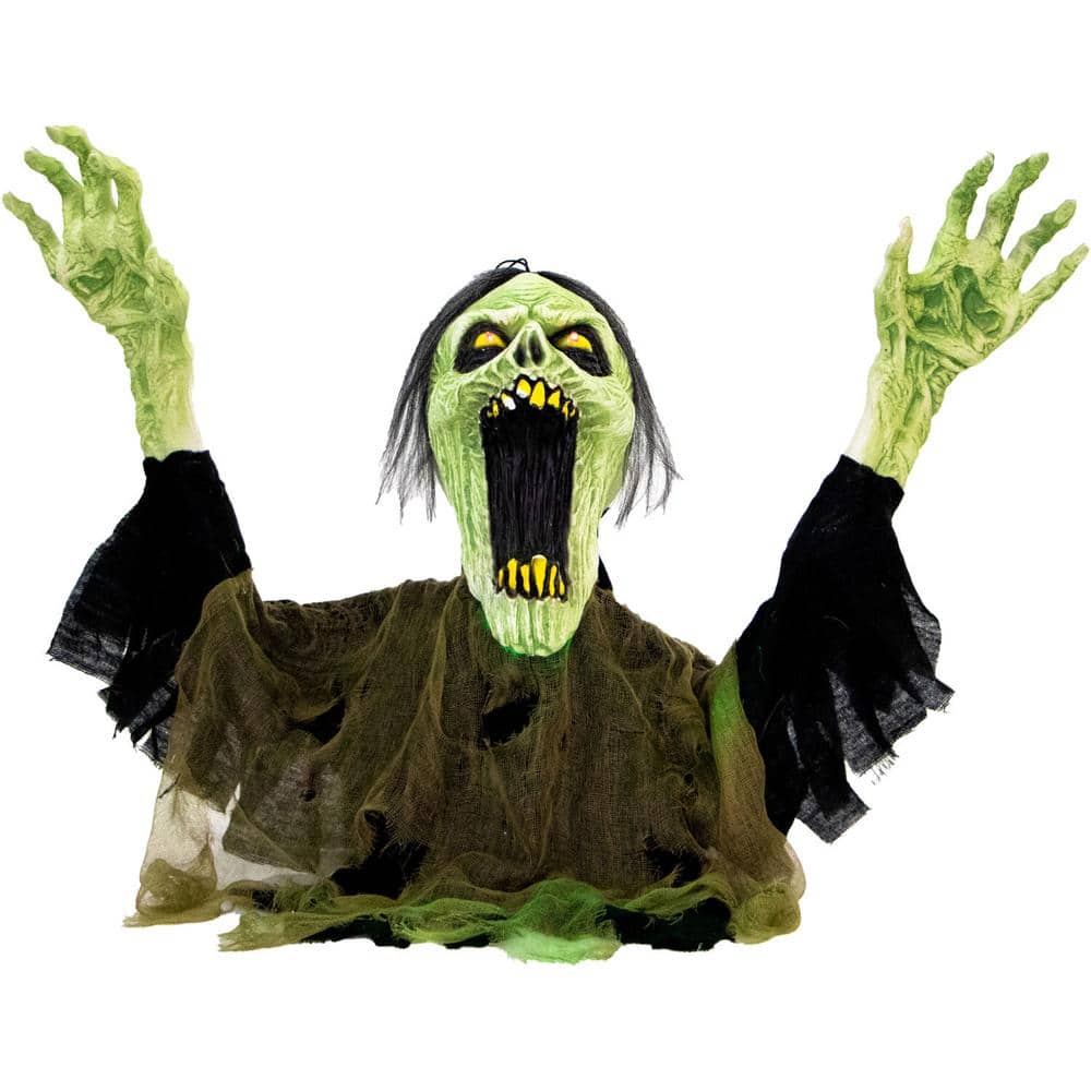 21 in Trevor the Animated Zombie Groundbreaker Halloween Decoration