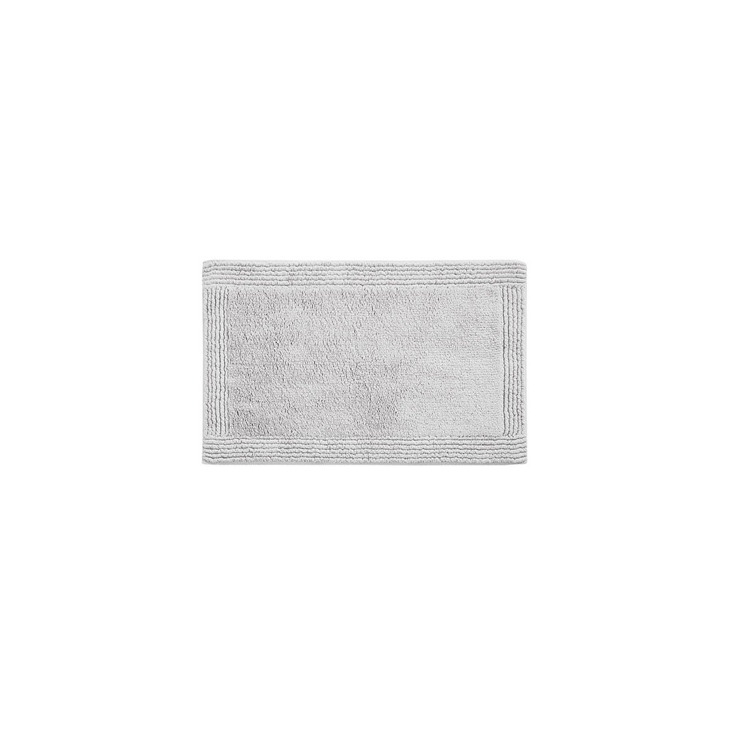 Gracie Mills Forrest 3000 Gsm Solid Heavyweight Reversible Cotton Tufted Bath Rug - Grace-12854