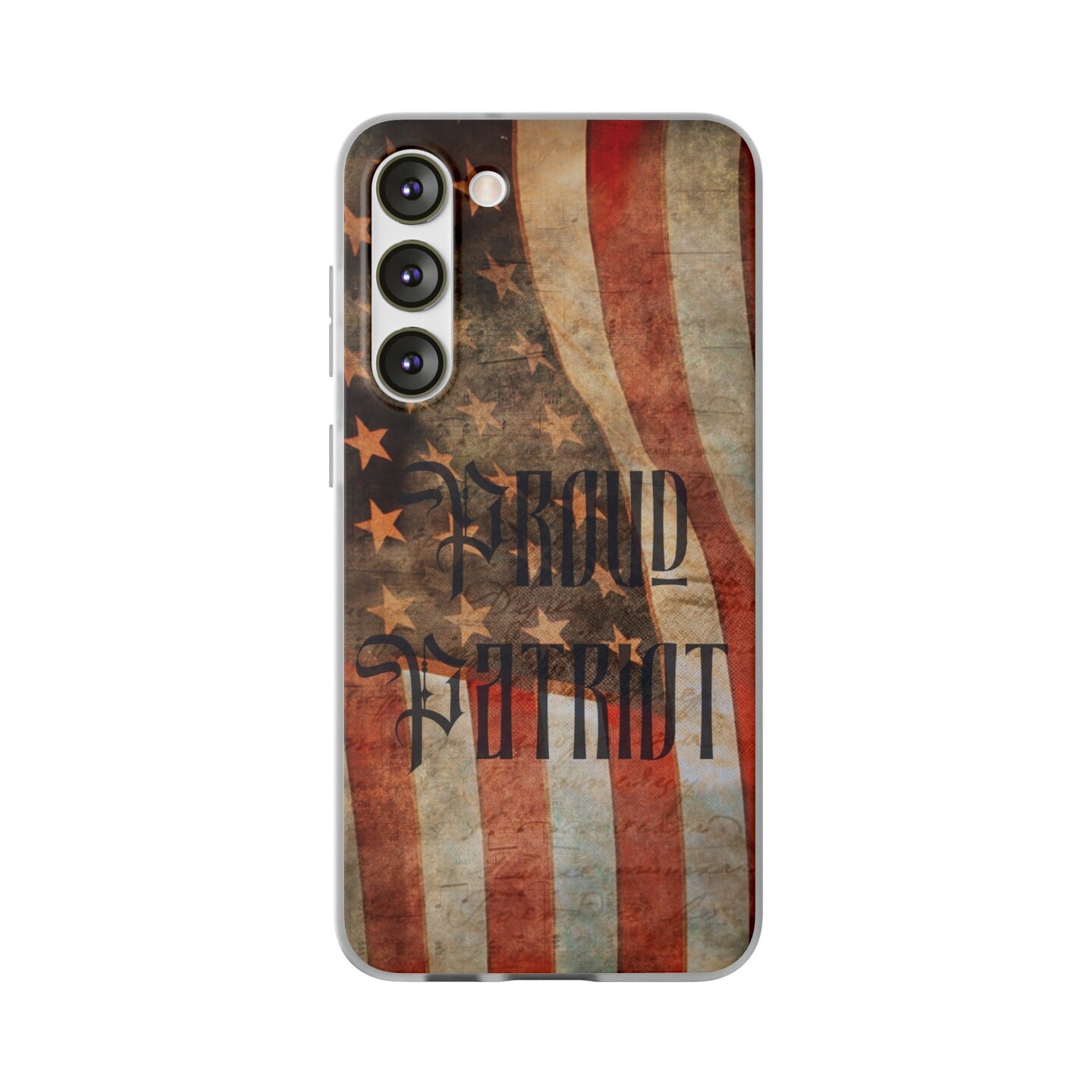 Old Glory IV, Patriotic American, Americana, Flag iPhone and Samsung  Flexible Phone Case (39 Models) | MakerPlace by Michaels
