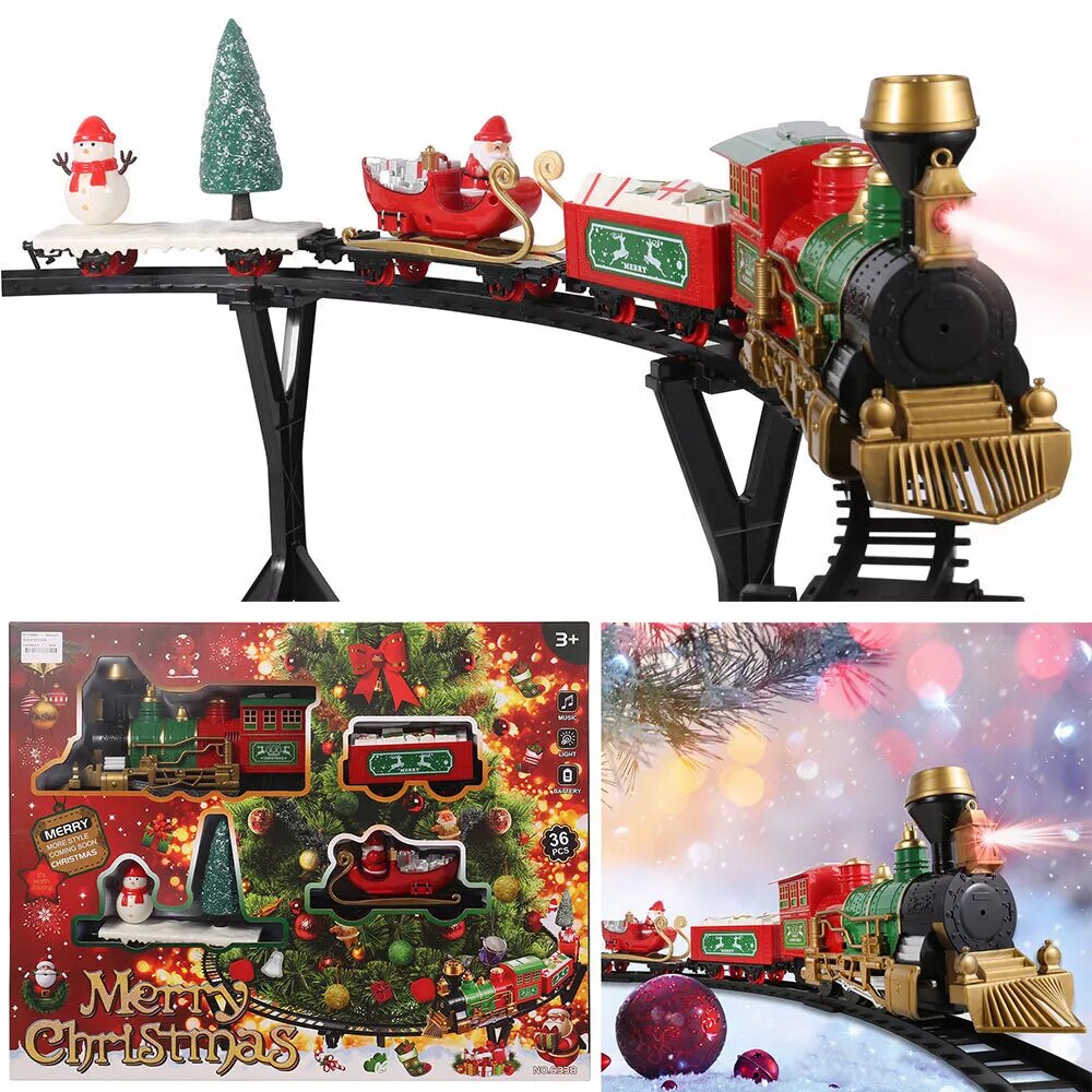 Kitcheniva Electric Christmas Train Tracks Set Kids Toy Michaels