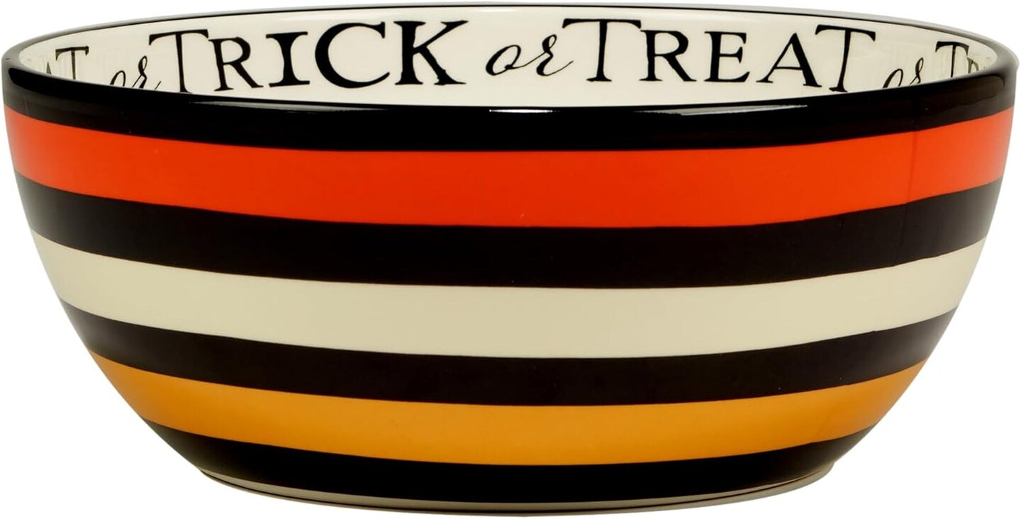Spooky Halloween 110Oz.Deep Bowl, Multicolor