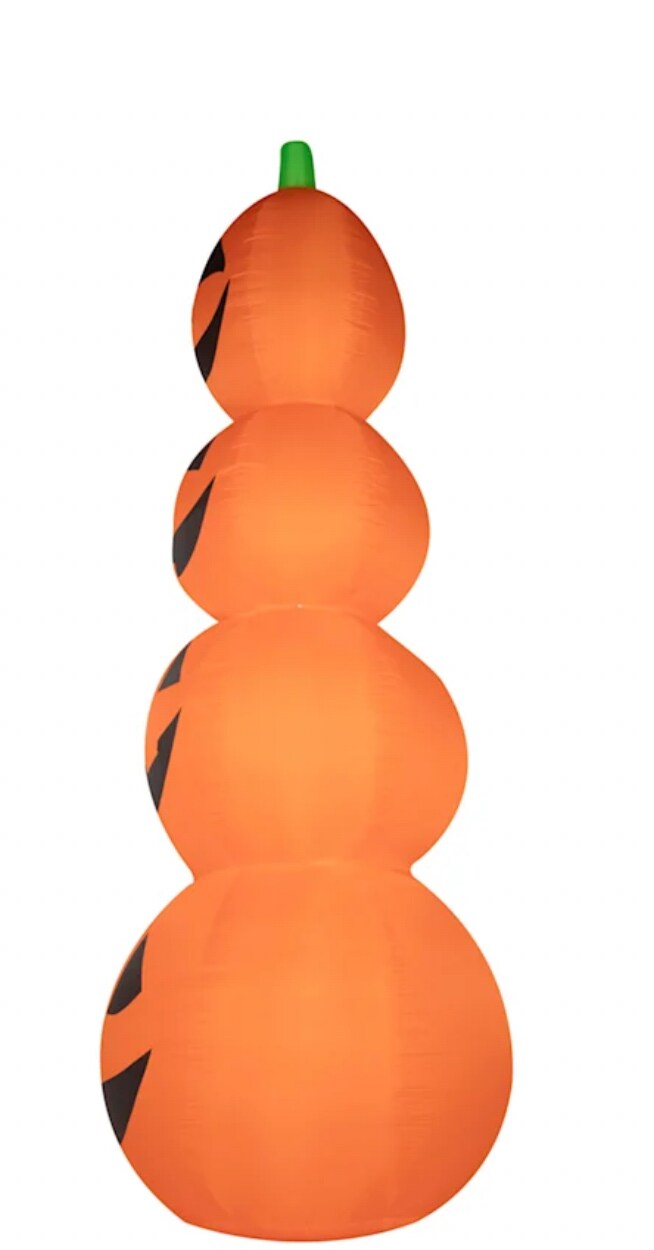 20 FT Halloween Inflatable Jack-o&#x27;-Lantern stack
