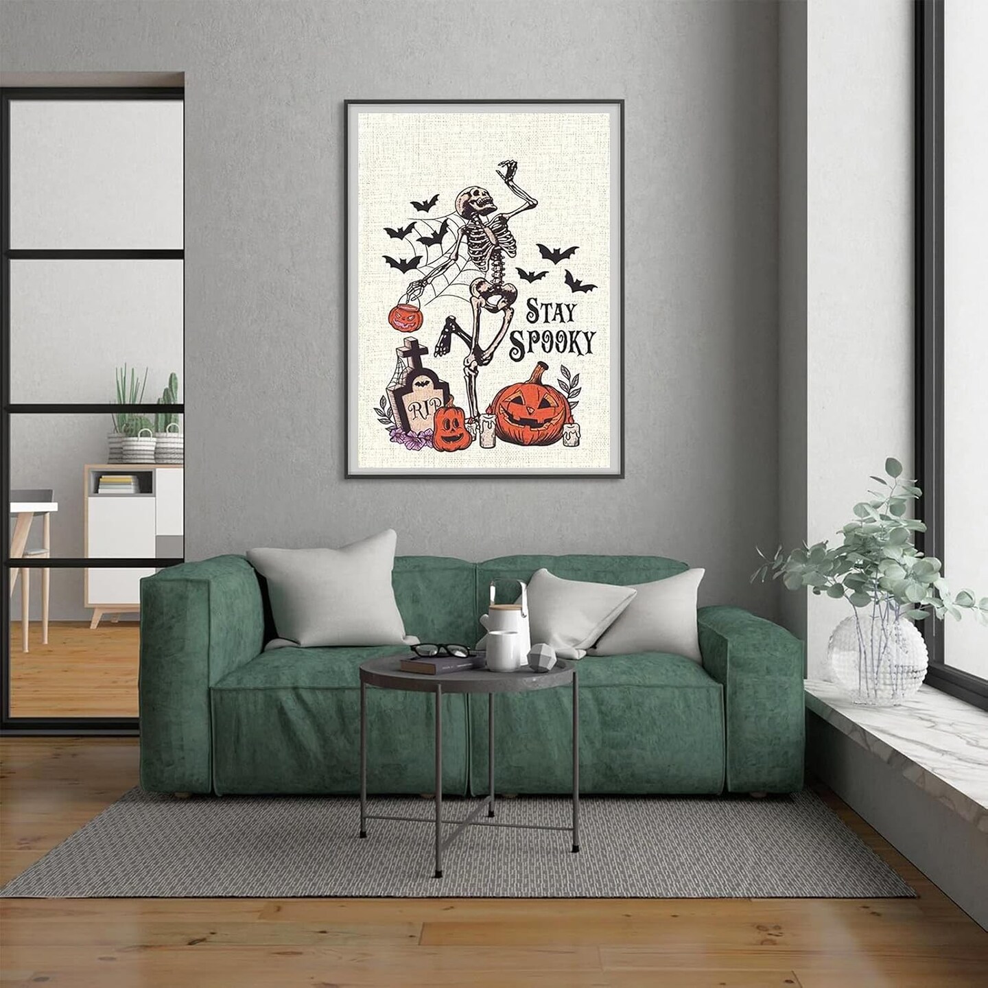 5D Full Round Drill Diamond Painting Kits Pumpkin,Paint by Diamonds Dot Gem Art Crystal