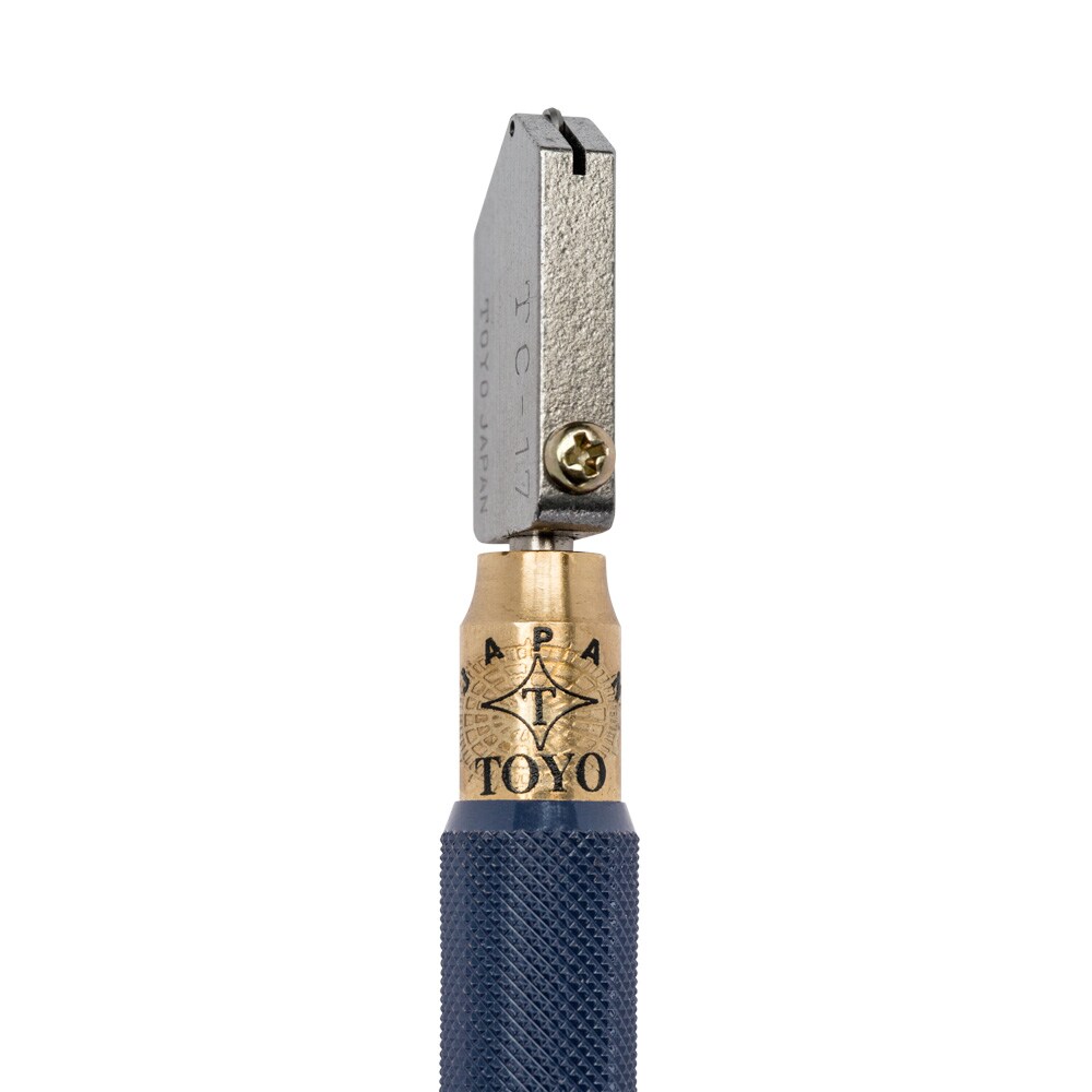 [TC-17B] TOYO&#x2122; Original Brass Handled Supercutter&#xAE; - STRAIGHT BLADE