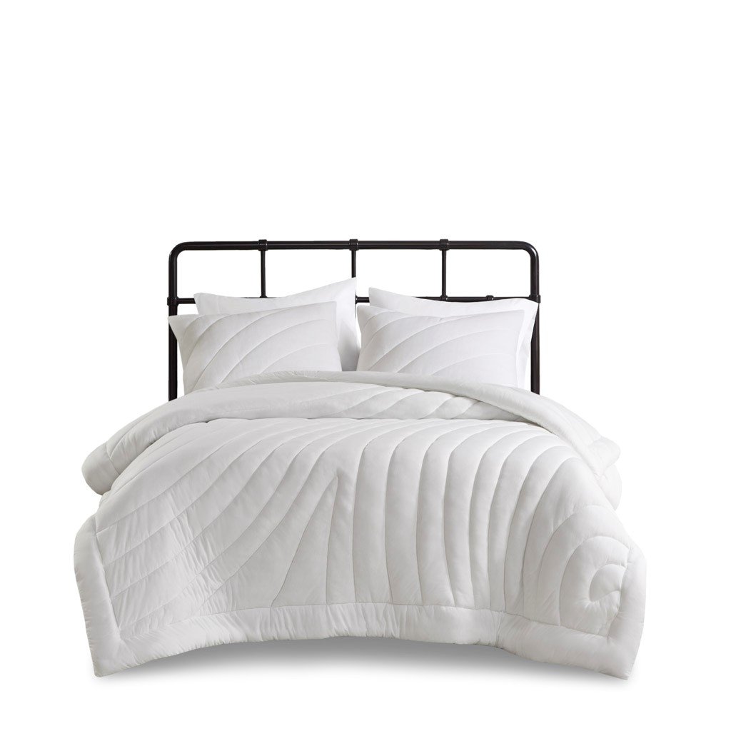 Gracie Mills Elena Poly Jersey Puffy Comforter Set - Grace-15797