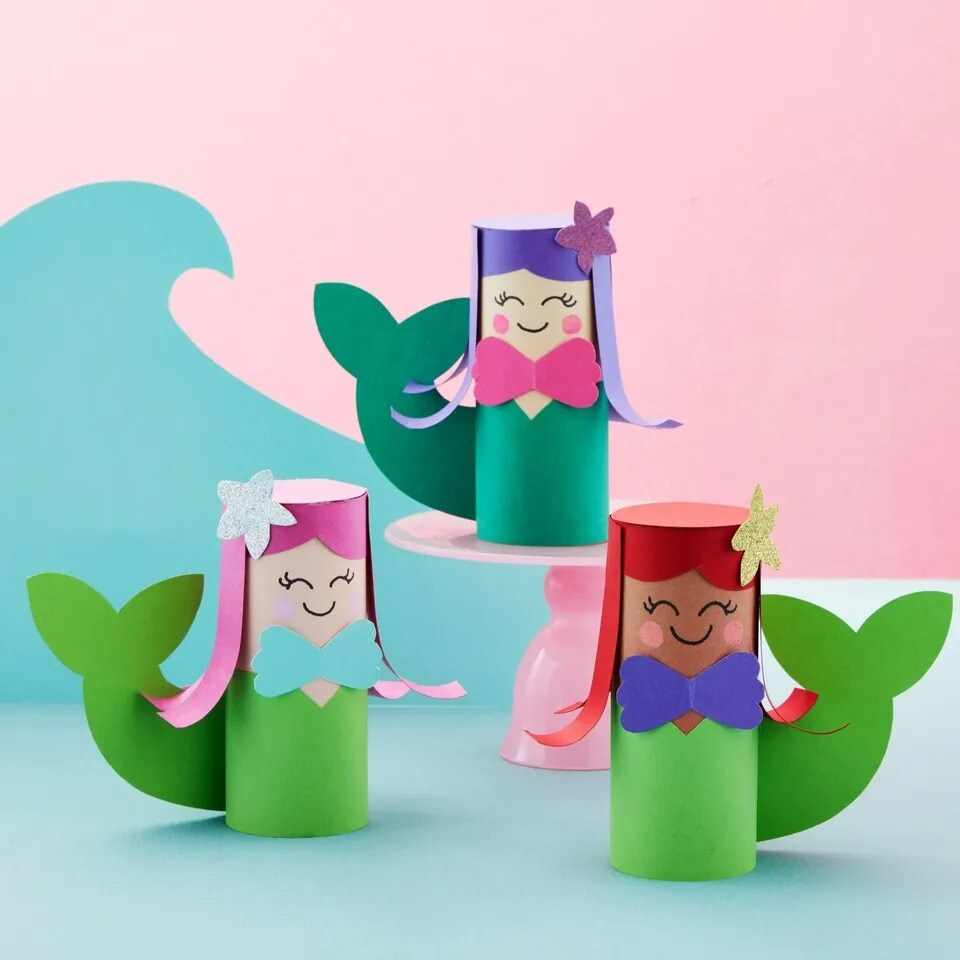 24-Pack DIY Paper Tubes for Crafts, Classroom Projects, 1.6x4 In, Brown